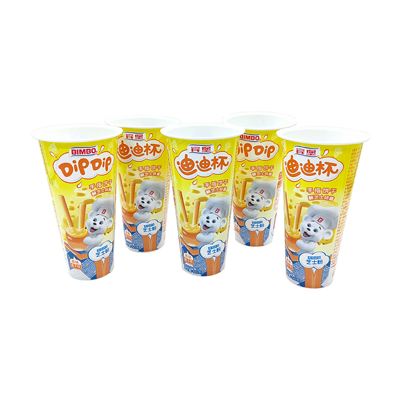 Cangkir es krim plastik pp