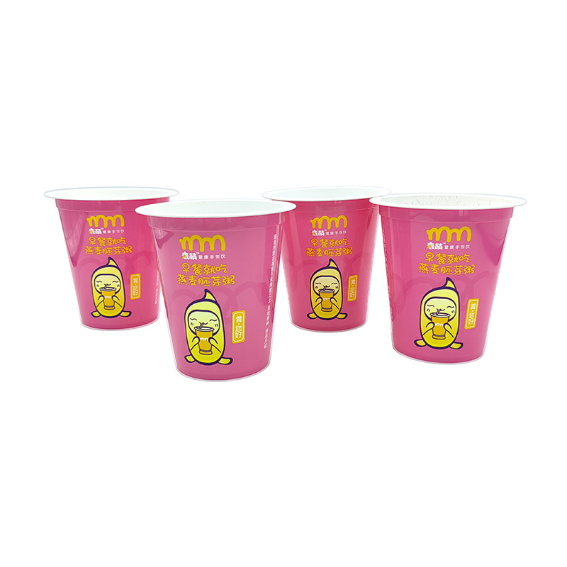 Cangkir yogurt takeaway plastik pp