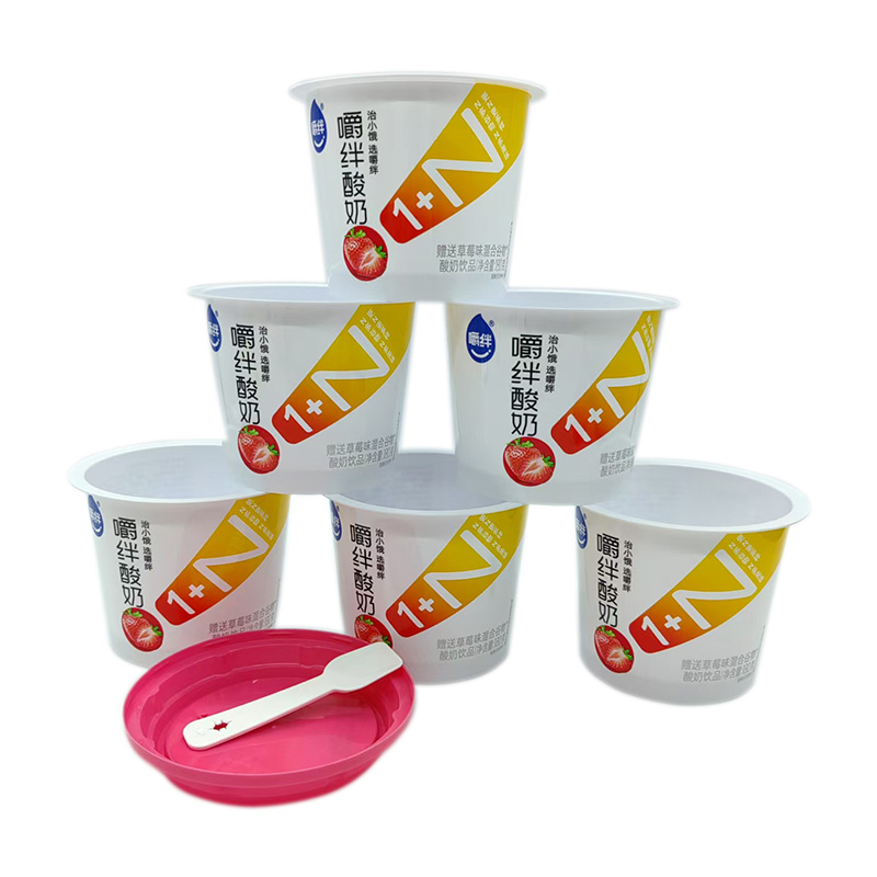 Mangkuk yogurt plastik pp
